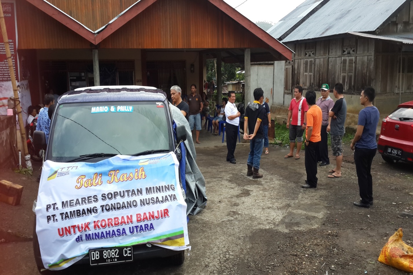 0116 Banjir Manado, PT MSM Turunkan Tim Rescue dan Salurkan Bantuan