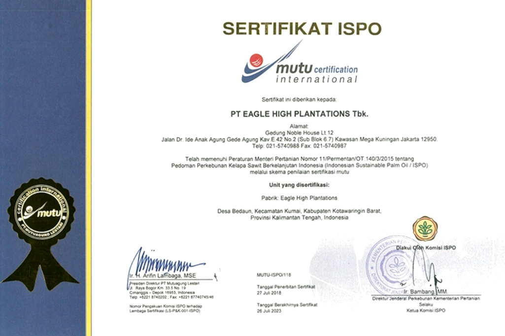 20180918_Sertifikat ISPO EHP Mill